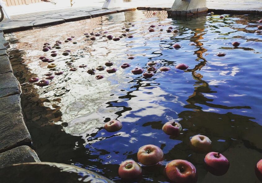 りんご風呂 ゆ〜ぷるにらさき 韮崎市健康ふれあいセンター